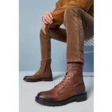 Yaya by Hotiç Ankle Boots - Brown - Flat