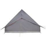 Tipi šator s krovom Siva i narančasta 364 x 281 x 257 cm taft | Eponuda.ba