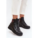 VINCEZA Leather Women's Platform Boots Insulated | Shoptok.si