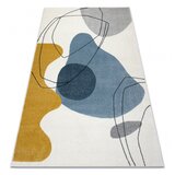RugsX Preproga FUSION 7158 bela / zmanjšati / modra - Geometrična, moderna, abstraktna 160x220 cm, (5000175063) | Shoptok.si