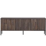WOOOD Rjava TV omarica v jesenovem dekorju 150x56 cm Gravure – | Shoptok.si