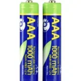 AAA 1000mAh polnilne baterije (2 kosa), (5000129368)