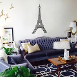 Wallity Zidna dekoracija Eiffel Tower, Crna Cene