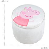 Roba Bijeli baršunast dječji tabure Peppa Pig – | shoptok.hr