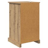  Noćni ormar s ladicama Umjetnički hrast 39 x 39 x 67,5 cm | Eponuda.ba