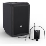 Ld Systems ANNY® 8 BPH B5 Akumulatorsko ozvočenje + 1x brezžični naglavni mikrofon - - Audio-Kondric | Shoptok.si