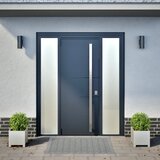  Vrtna sadilice 2 kom antracit 30x30x30 cm od nehrđajućeg čelika | Eponuda.ba