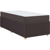  Konstrukcija postelje Temno rjava 100 x 200 cm blago, (5000125946) | Shoptok.si