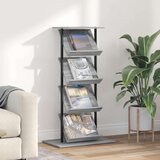  Polica za časopise s policom Siva Sonoma 68 x 40 x 123.5 cm | shoptok.hr