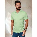 DStreet Koszulka polo męska zielona | Shoptok.si