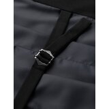 Ombre Elegant men's SLIM FIT herringbone vest - black | ePonuda.com