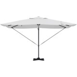 vidaXL Kantilever Suncobran Bež Poliester, Aluminij Velik Sklopiv | shoptok.hr