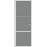  Unutarnja vrata 76 x 201,5 cm Bijela od ESG stakla i aluminija | Eponuda.ba