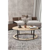 Hanah home sto za dnevnu sobu hole ellipse oak | ePonuda.com