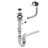 Alveus 1011717 odlivni ventil sifona sa odlivno-prelivnom garniturom sifona | ePonuda.com