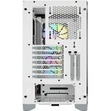 Corsair icue 4000X rgb mid tower belo kućište