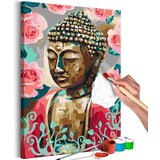  Slika za samostalno slikanje - Buddha in Red 40x60 Cijene