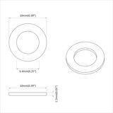  Podlošci 50000 pcs Srebrno Željezo | shoptok.hr