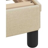  Postelja z vzmetnico krem 90x190 cm blago, (22053959) | Shoptok.si