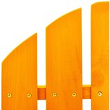 vidaXL Vrtni gugalni stol Adirondack trden les jelke oranžen | Shoptok.si