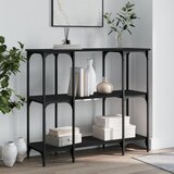 vidaXL Konzolni stol crni 102 x 35 x 90 cm od konstruiranog drva Cijene