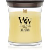 WoodWick Yuzu & Vetiver mirisna svijeća s drvenim fitiljem 275 g | shoptok.hr