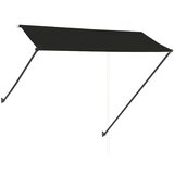 Tenda na uvlačenje s LED svjetlima 300 x 150 cm antracit | shoptok.hr