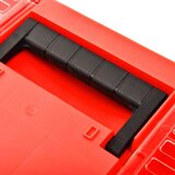 vidaXL Škatla za orodje plastična 462x256x242 mm rdeča | Shoptok.si