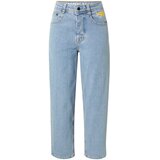 HOMEBOY Traperice 'x-tra BAGGY Denim' svijetloplava / žuta / narančasta | shoptok.hr