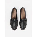 Sergio Leone Black loafers with a leather insole by | Shoptok.si