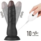Lovetoy 2023 Strap-on Lovetoy Ingen Vibrating Easy Black 7.5'' | Shoptok.si