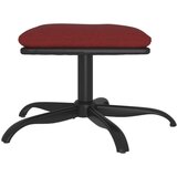  Stolček za noge vinsko rdeč 60x60x36 cm blago in umetno usnje, (20767193) | Shoptok.si