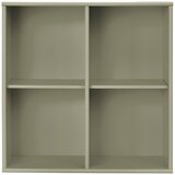Hammel Furniture Kaki zelena viseća biblioteka 70x70x27 cm Mistral – Cijene