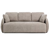 Kave Home Smeđe-siva sklopiva sofa od šenila 218 cm Laira – | shoptok.hr
