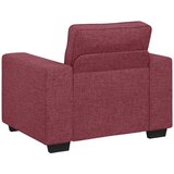  3-dijelni set sofa s jastucima, tkanina boje vina | shoptok.hr