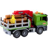 Kamion za igru za prijevoz drva u omjeru 1:14 - zeleno/smeđi | shoptok.hr
