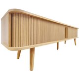 Woodman TV komoda u dekoru hrasta u prirodnoj boji 178x50x40 cm Rove – | shoptok.hr