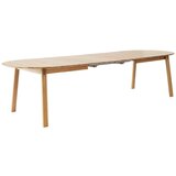 Hammel Furniture Proširiv blagovaonski stol s dodatnom pločom od punog hrasta 100x220 cm Amalfi – | shoptok.hr