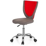 MID.YOU Mladinski Vrtljiv Stol Kiddy Comfort, Siva, Rdeča | Shoptok.si