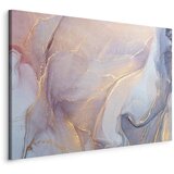  Slika - Pink and blue marble - abstract watercolour with gold accents 90x60 Standard | shoptok.hr