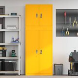 Ormarić za pohranu 2 kom. Žuta boja senfa 80 x 40 x 210 cm | shoptok.hr