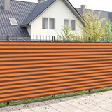  Zaslon za privatnost na balkonu 200 x 400 cm Narančasta Cijene