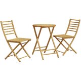 vidaXL 3-dijelni bistro set od bambusa Cijene
