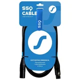 SSQ DMX0,5 - Cable XLR male - XLR female, 0,5 m