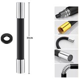 INF Nadgrajena oranžna bakrena glava 30 cm prilagodljiv podaljšek pipe Black, (5000158189) | Shoptok.si