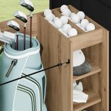 Golf ormar s kotačem Umjetnički hrast 120 x 45 x 98 cm | shoptok.hr