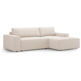 Micadoni Bež sklopiva kutna garnitura od bouclé tkanine (s desnim kutom) Jodie – Home | shoptok.hr