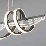 Toolight LED viseća lampa LHJ041-CP 100 cm crna | shoptok.hr