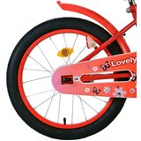 Volare dječji bicikl Lovely 18″ crveno-bijele boje | shoptok.hr