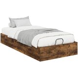  Otomanski krevet s pohranom Dimljeni Hrast 193 x 90 x 25 cm | shoptok.hr